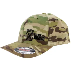 10th Mountain 11 Bravo Series FlexFit Caps Multicam