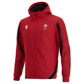 2021-2022 Wales Full Zip Hooded Sweatshirt (Red)