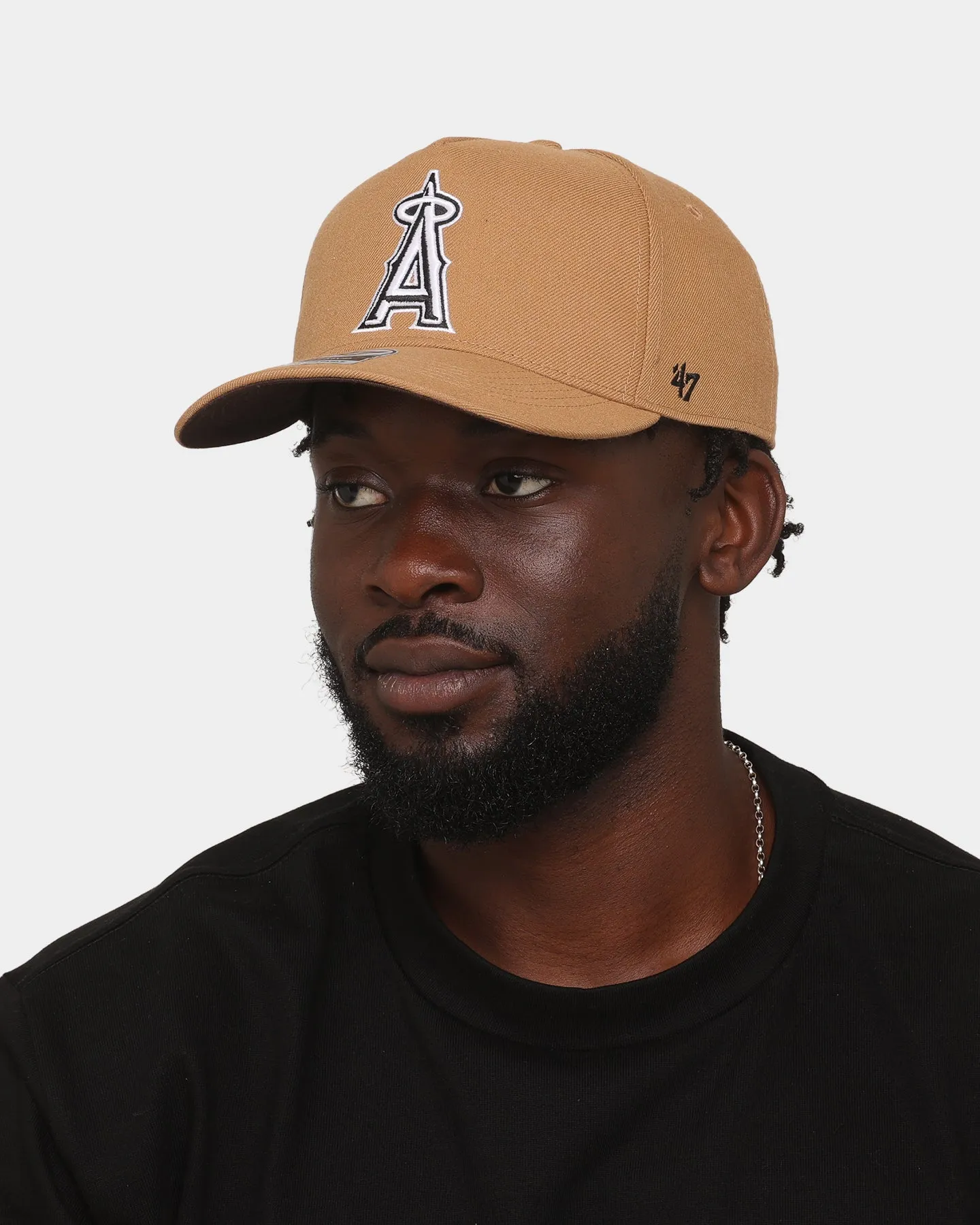 47 Brand Los Angeles Angels Replica 47 MVP DT Snapback Camel