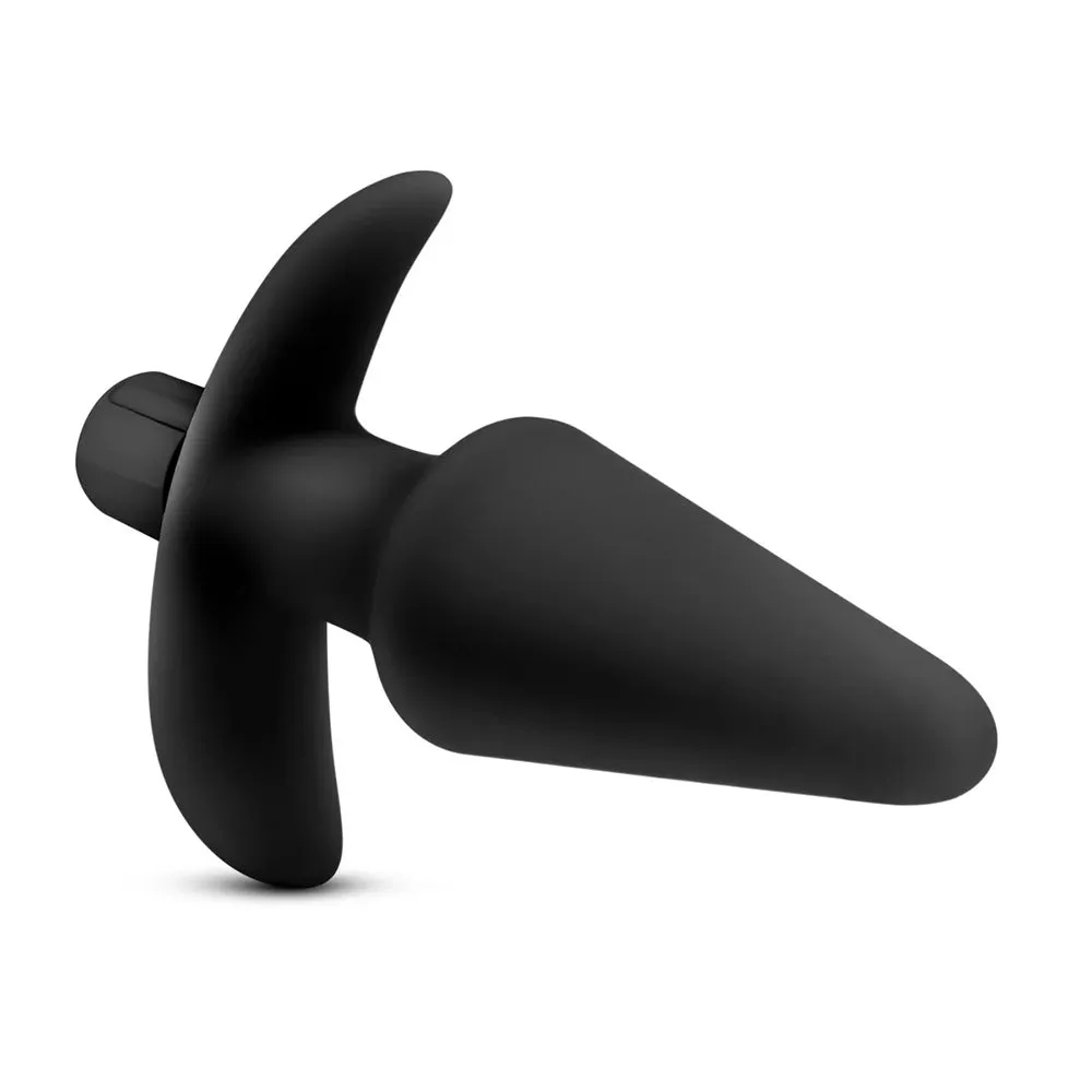 Anal Adventures Platinum Silicone Vibrating Butt Plug