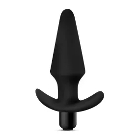 Anal Adventures Platinum Silicone Vibrating Butt Plug