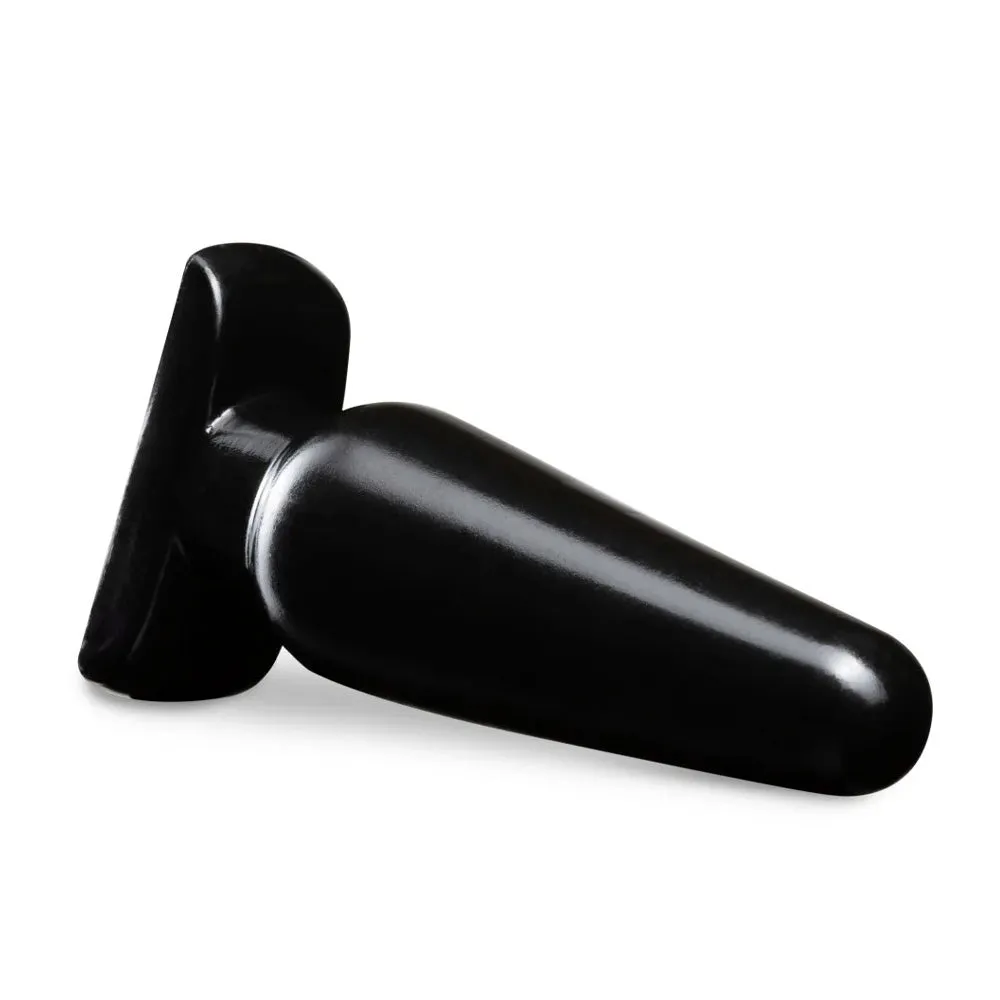 Anal Adventures PVC Basic Butt Plug - Large