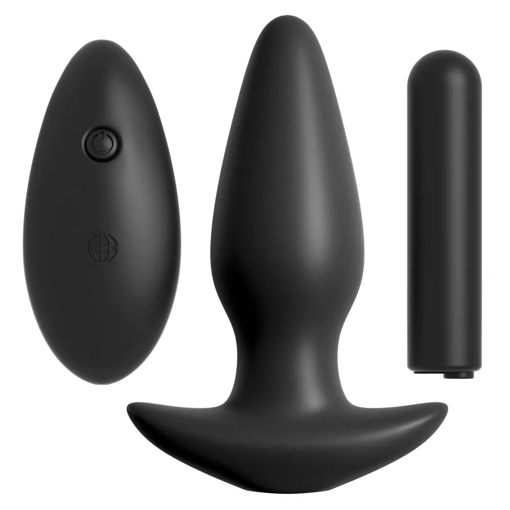 Anal Fantasy Collection Remote Control Silicone Butt Plug