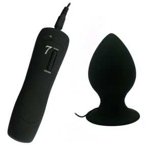 Aphrodisia 7 Mode Vibrating Anal Plug - Large