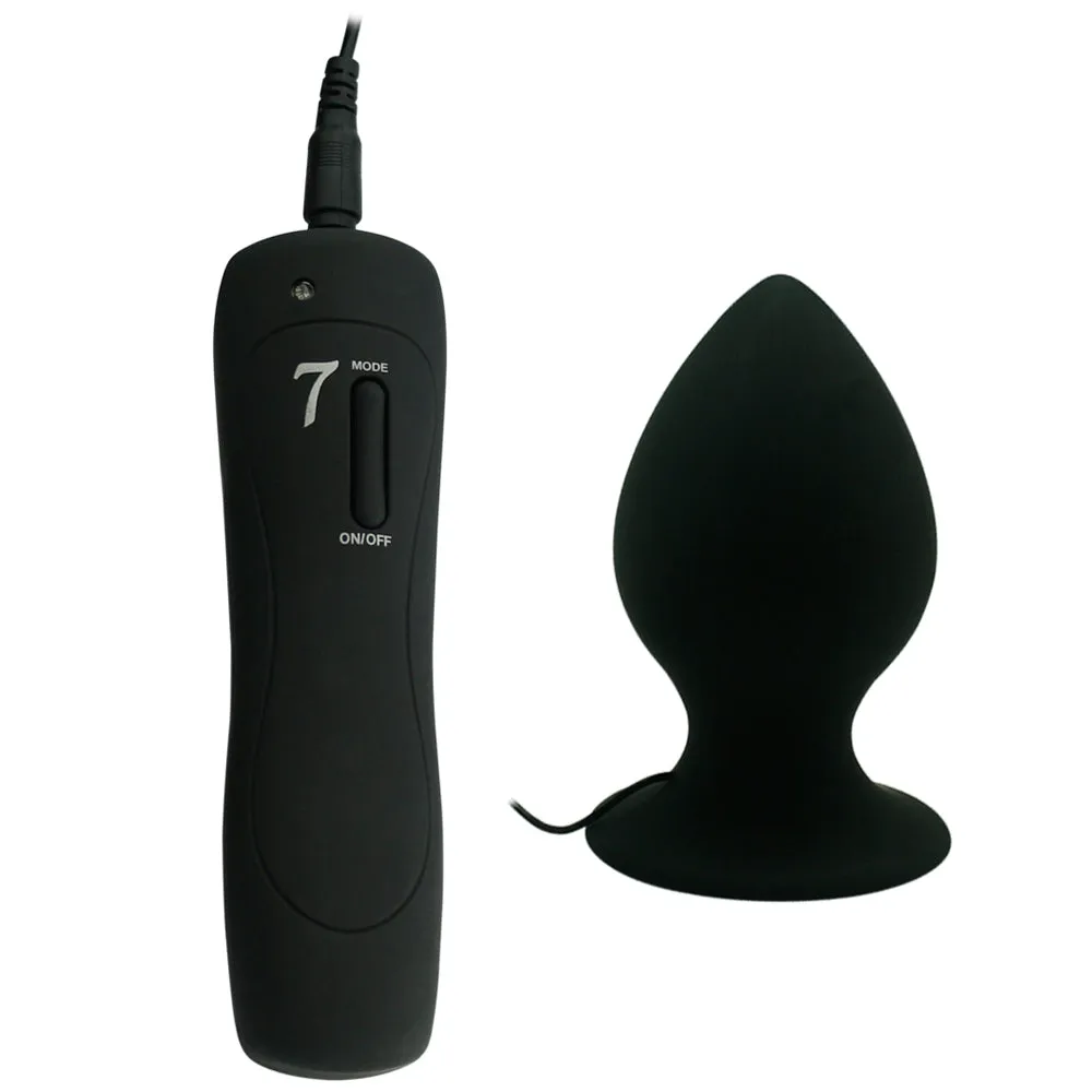 Aphrodisia 7 Mode Vibrating Anal Plug - XL