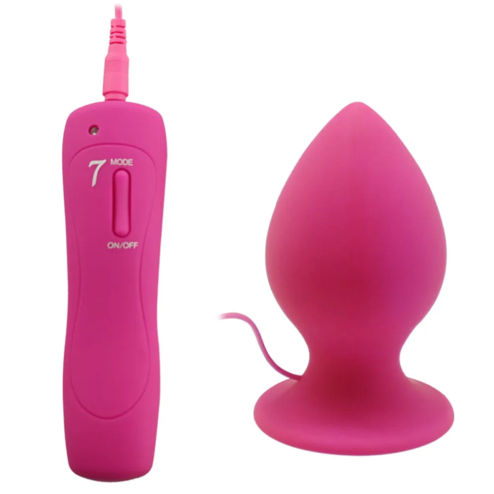 Aphrodisia 7 Mode Vibrating Anal Plug - XL