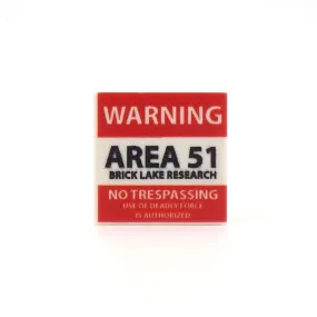 'Area 51' Sign - Custom Design Tile