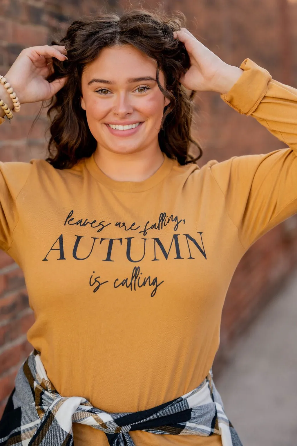 Autumn Is Calling Long Sleeve Tee