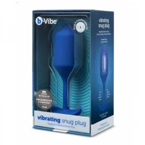 B-vibe Snug Plug Vibrating Xl Navy