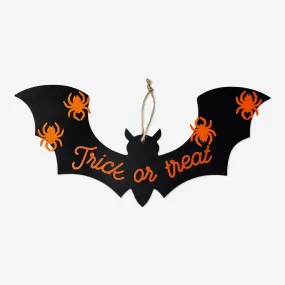 Bat-Shaped Door Sign