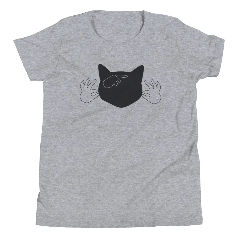 Black Cat (ASL) Youth Short Sleeve Tee