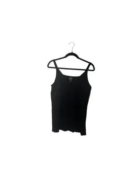 Black Vest Designer Eileen Fisher, Size M