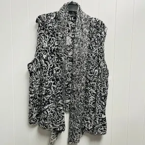 Black White Vest Other Clothes Mentor, Size Xl