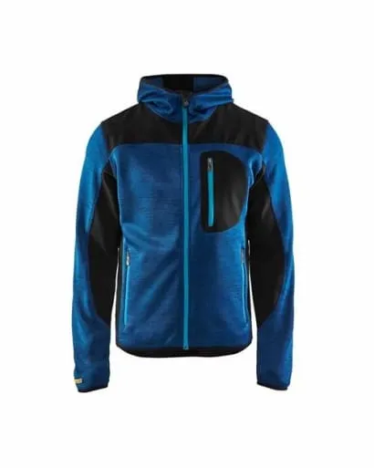 Blaklader Knitted Soft Shell Hybrid Hooded Jacket-4930