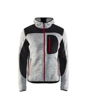 Blaklader Knitted Soft Shell Hybrid Hooded Jacket-4930