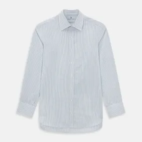 Blue Graph Check Mayfair Shirt