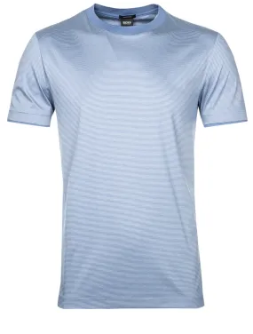 Boss Tessler T-shirt Stone Blue Melange