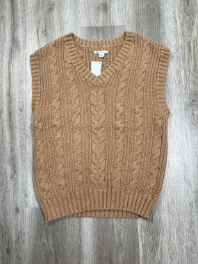 Brown Vest Sweater American Eagle, Size Xl