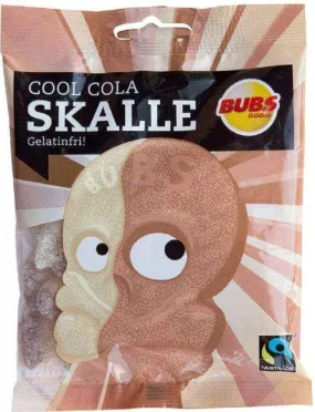 Bubs Godis Cool Colaskalle 90g