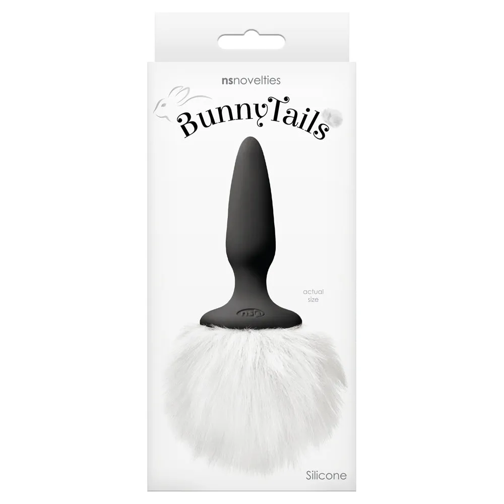 Bunny Tails Silicone Butt Plug - Mini