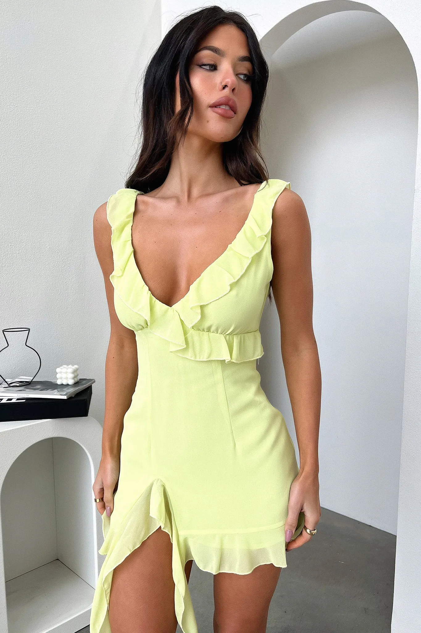 Cabello Dress - Green