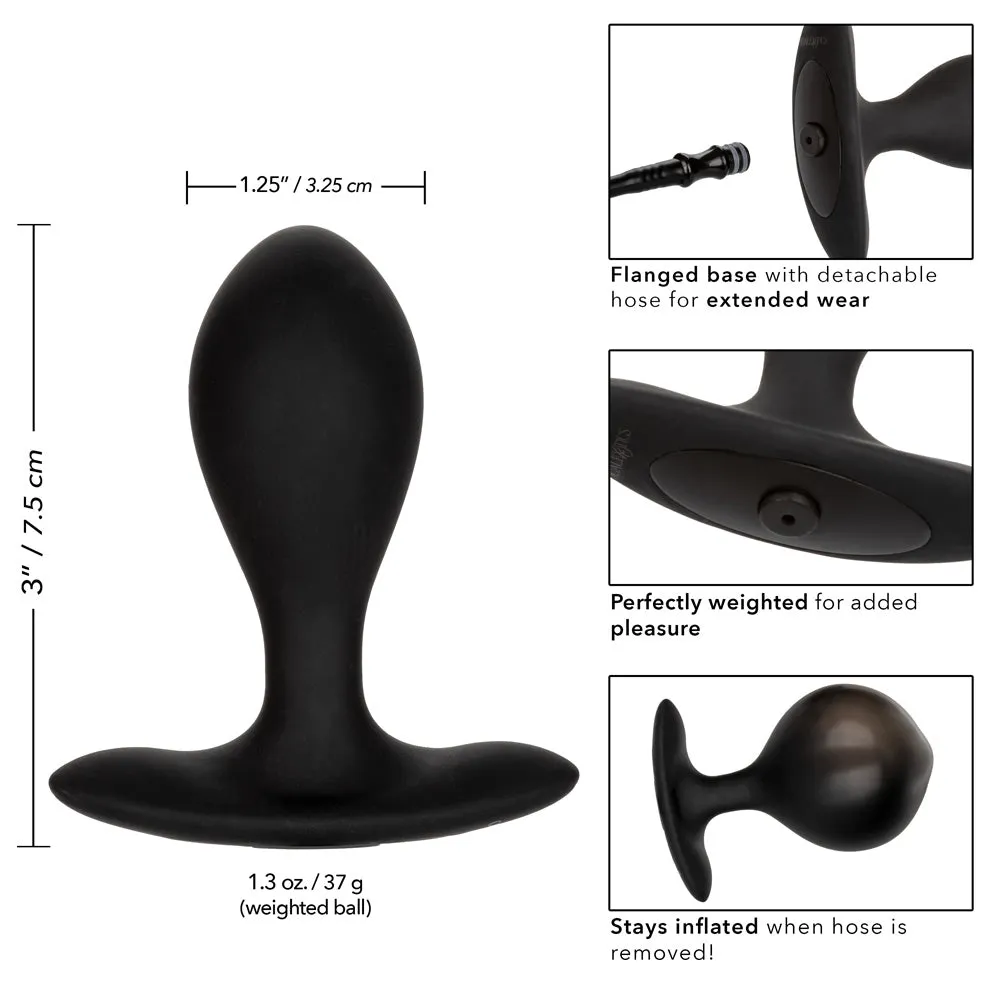 Colt Weighted Inflatable Anal Pumper Plug