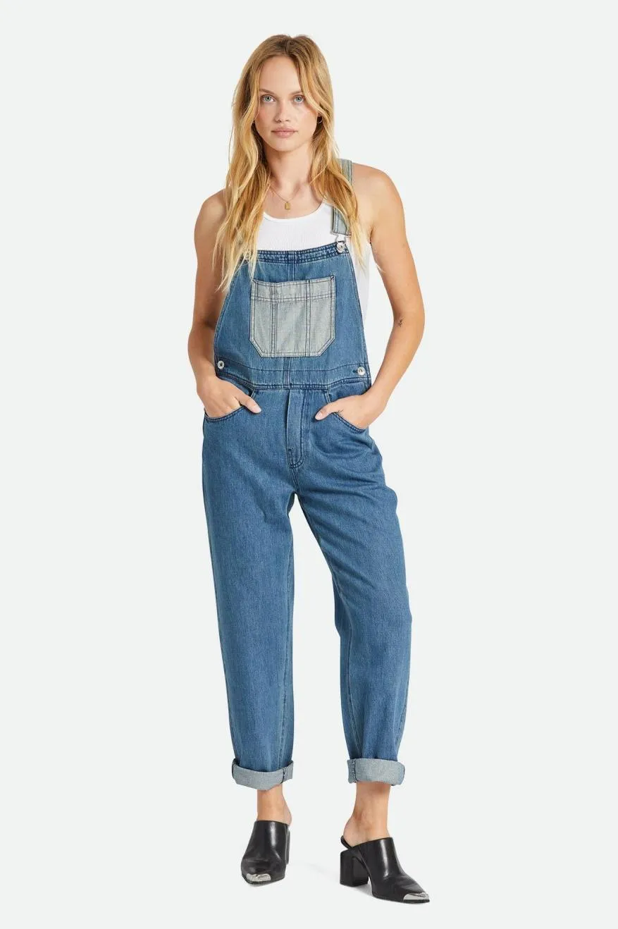 Costa Overall - Two Tone Indigo