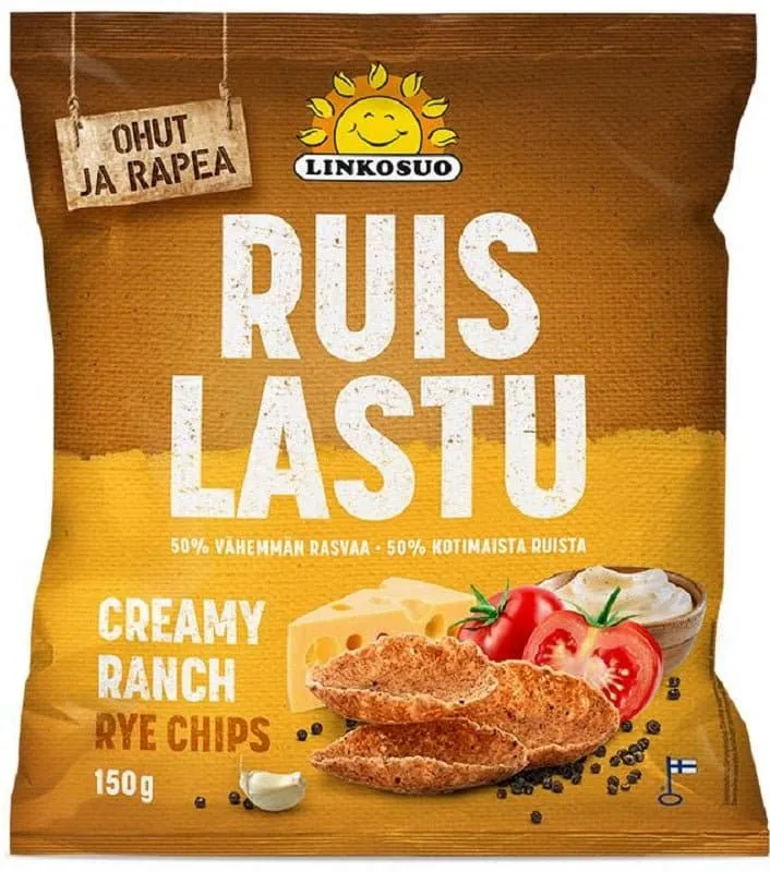 Creamy Ranch Rye Chips 150g