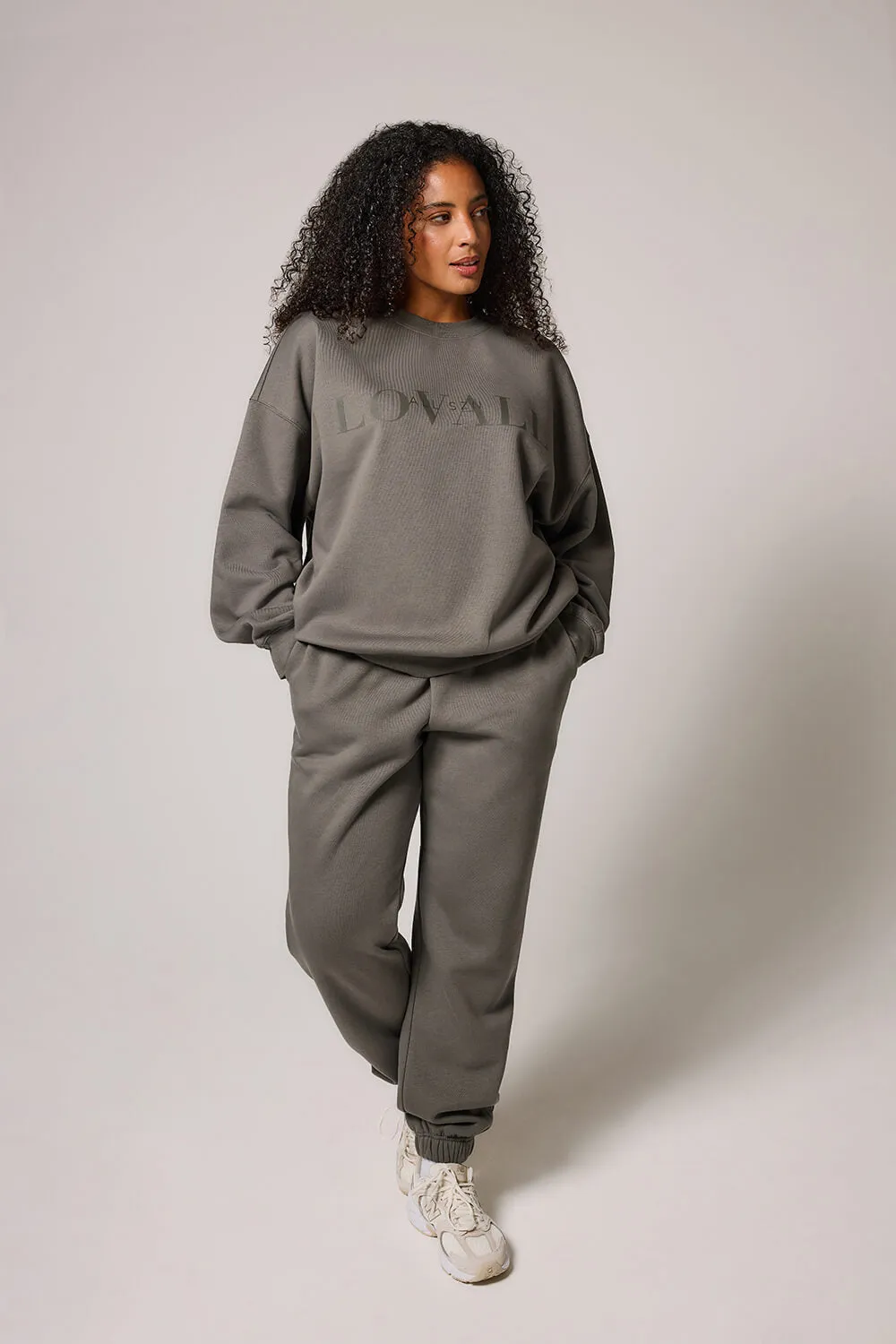 Curve ALL SZN Organic Oversized Sweatshirt Style 4 - Slate Green