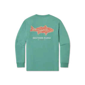 Delta Fish Tee - Long Sleeve