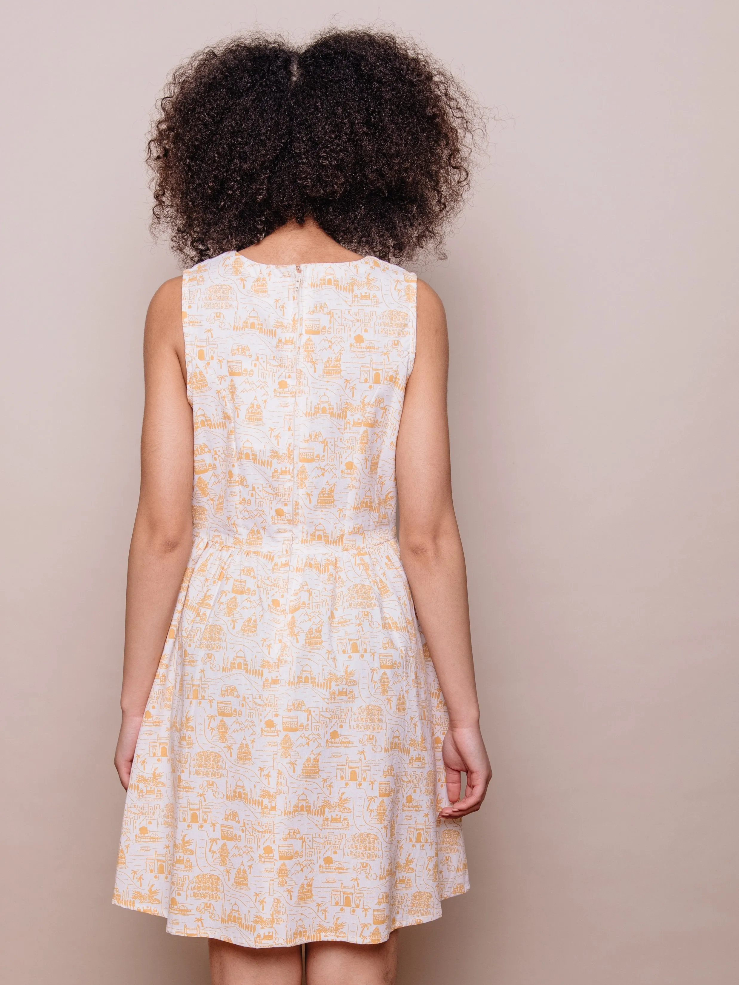 Dilly Dally Dress - Voyager Sand