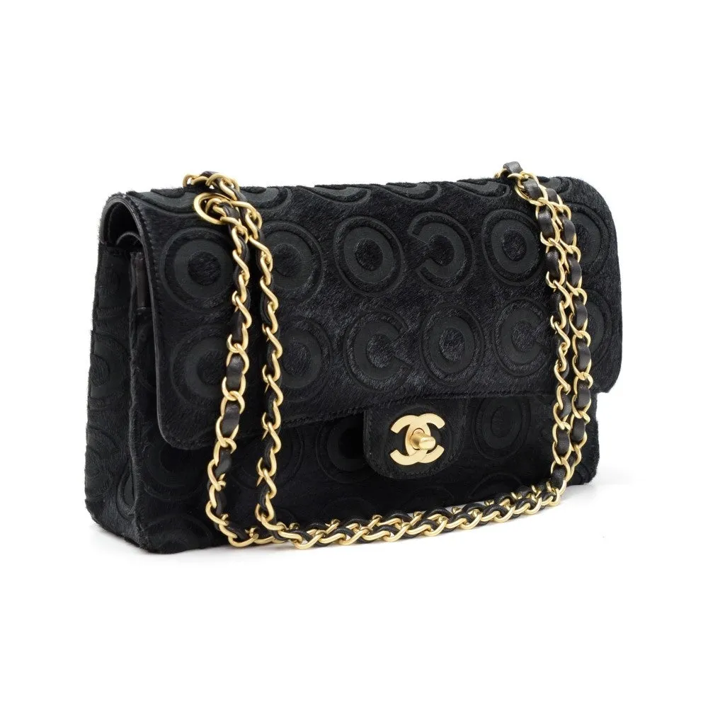 Double Flap Quilted Leather Bag