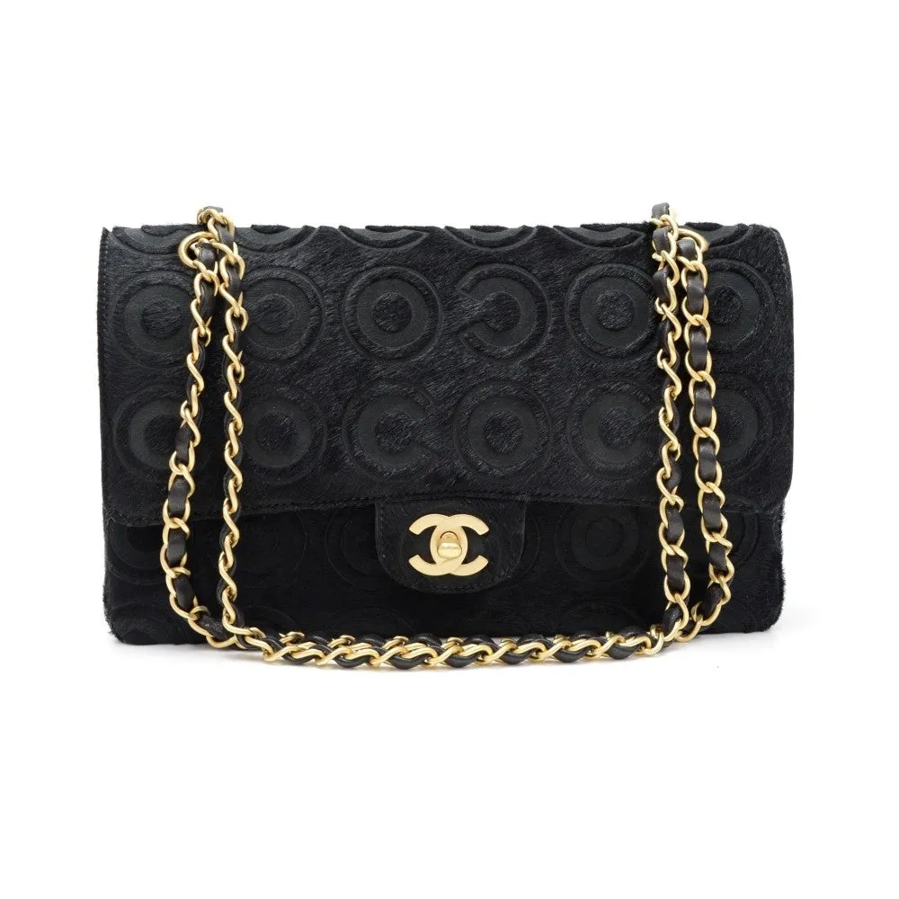 Double Flap Quilted Leather Bag