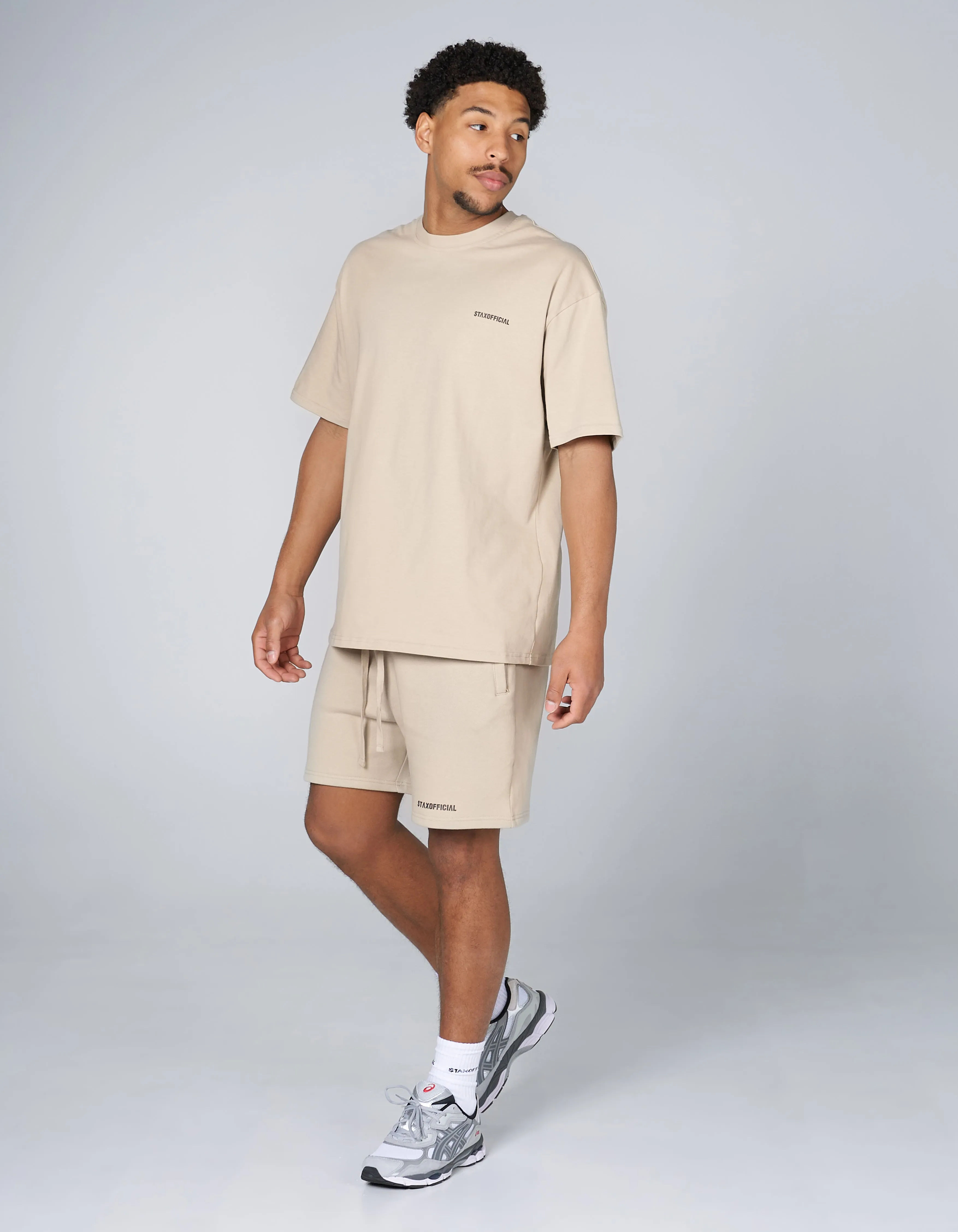 Elements Tee Wheat- Beige