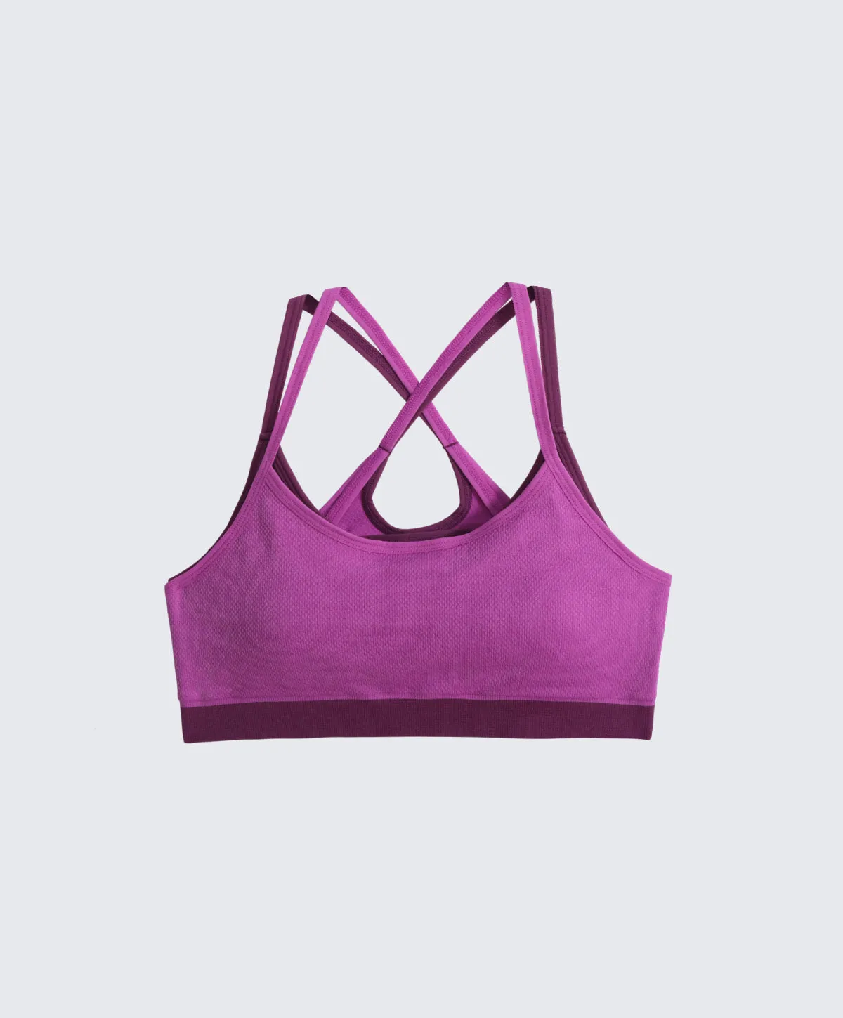 Energized Dual Layer Seamless Knit Sports Bra