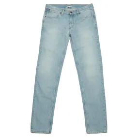 FIVE-POCKET BLEACH DENIM