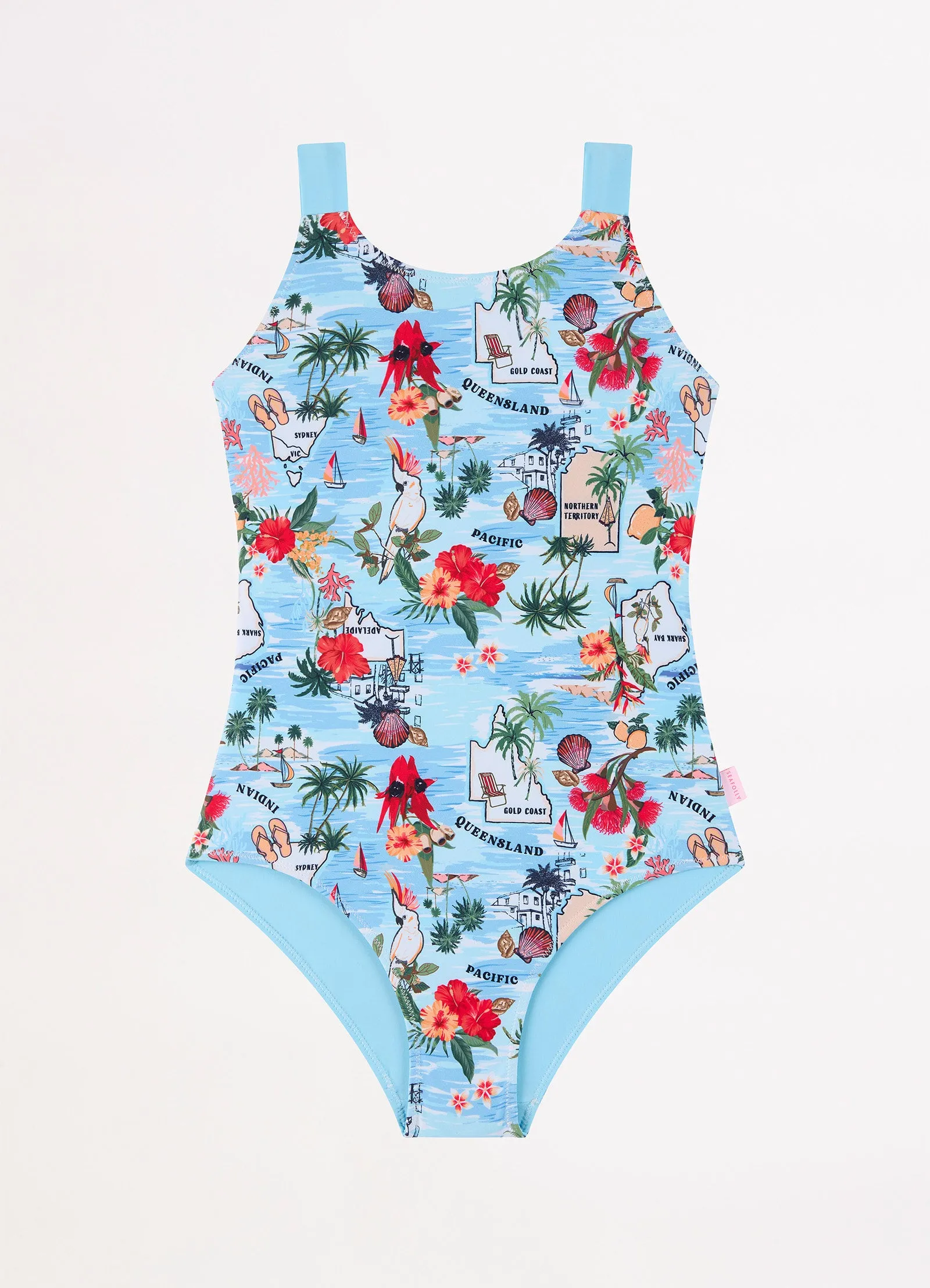 Girls Summer Vacay One Piece  - Summer Vaca