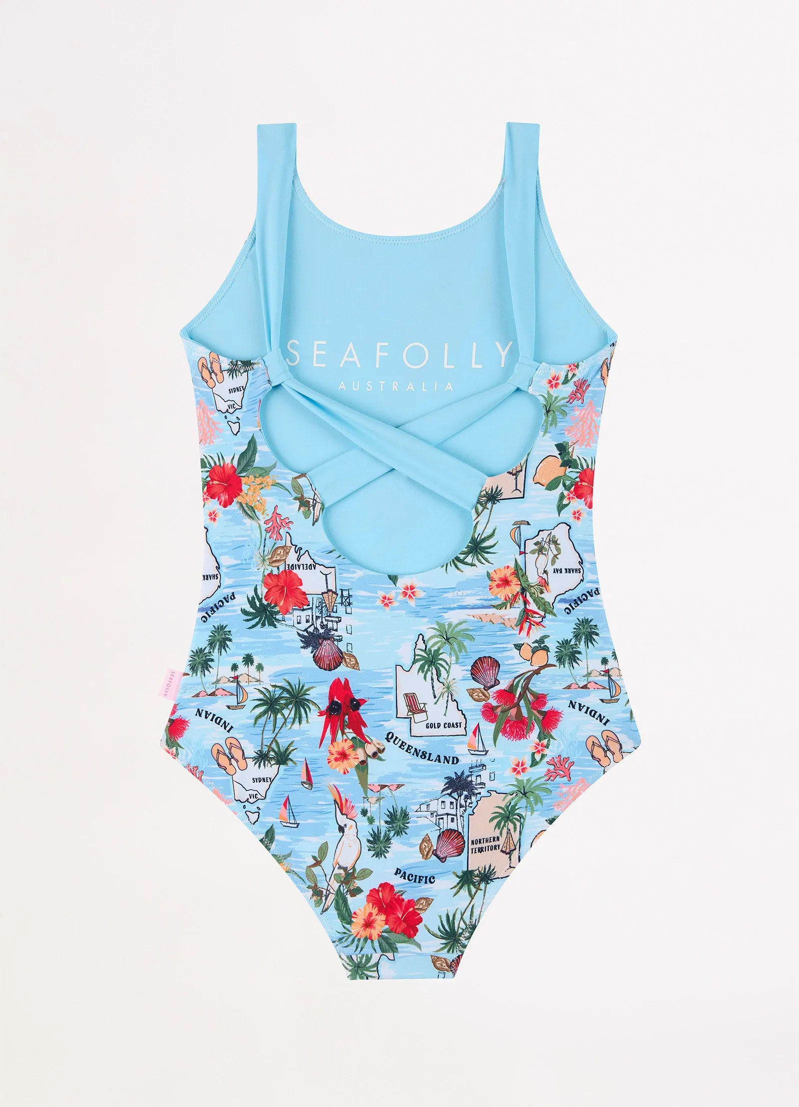 Girls Summer Vacay One Piece  - Summer Vaca