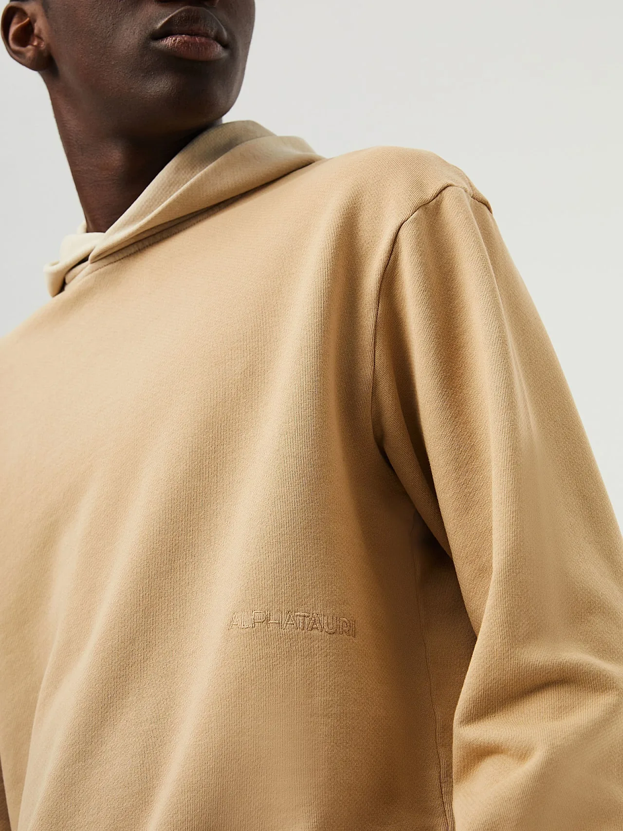 Gradient Hoodie SORENA V1.Y7.02 Brown / Beige