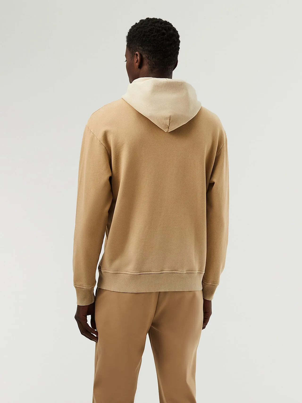 Gradient Hoodie SORENA V1.Y7.02 Brown / Beige