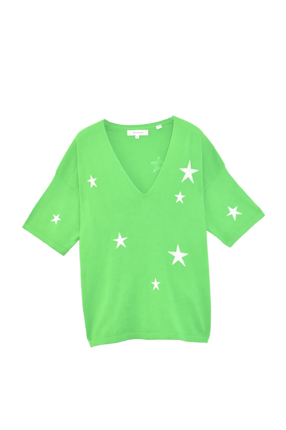 Green Cotton Star T-shirt