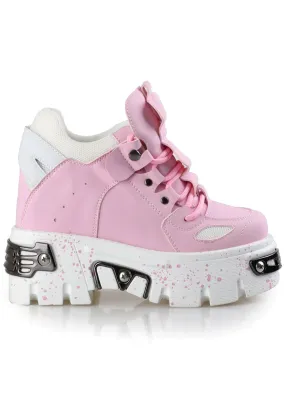 GUAVA 02 Momo Love Pink Platform Sneakers