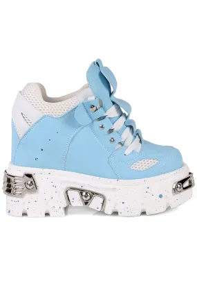 GUAVA 02 Yume Dream Blue Platform Sneakers