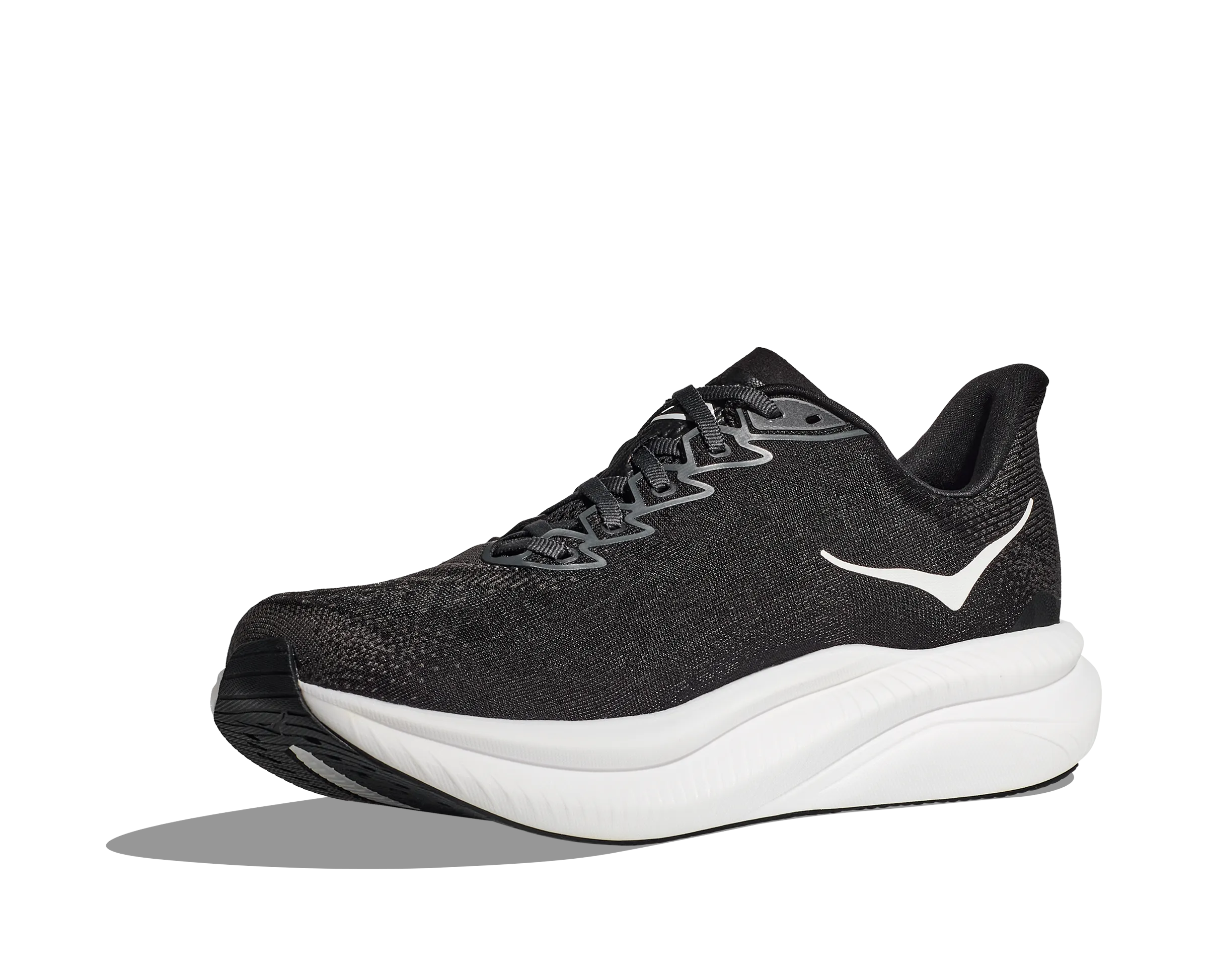 Hoka Mach 6 Black White Men's