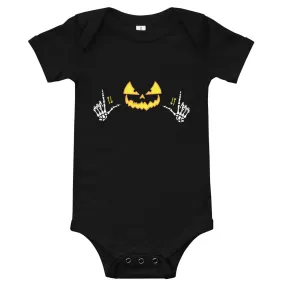 Jack-O-Lantern (ASL) Baby Onesie