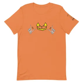 Jack-O-Lantern (ASL) Short Sleeve Tee [100% Cotton]