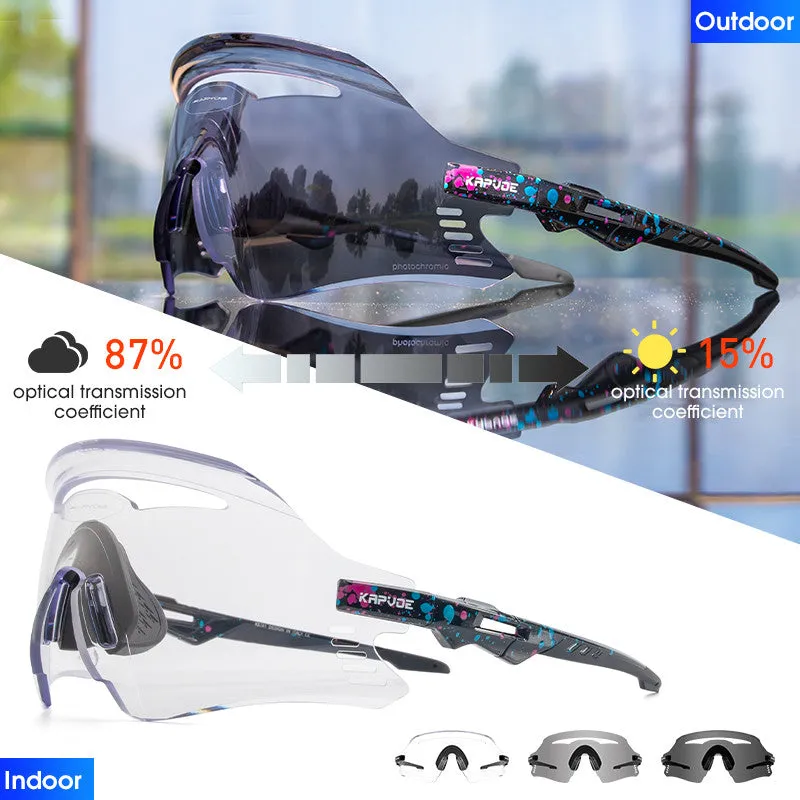 Kapvoe X1 Photochromic Sports Sunglasses