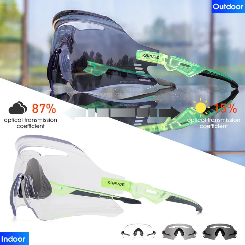 Kapvoe X1 Photochromic Sports Sunglasses