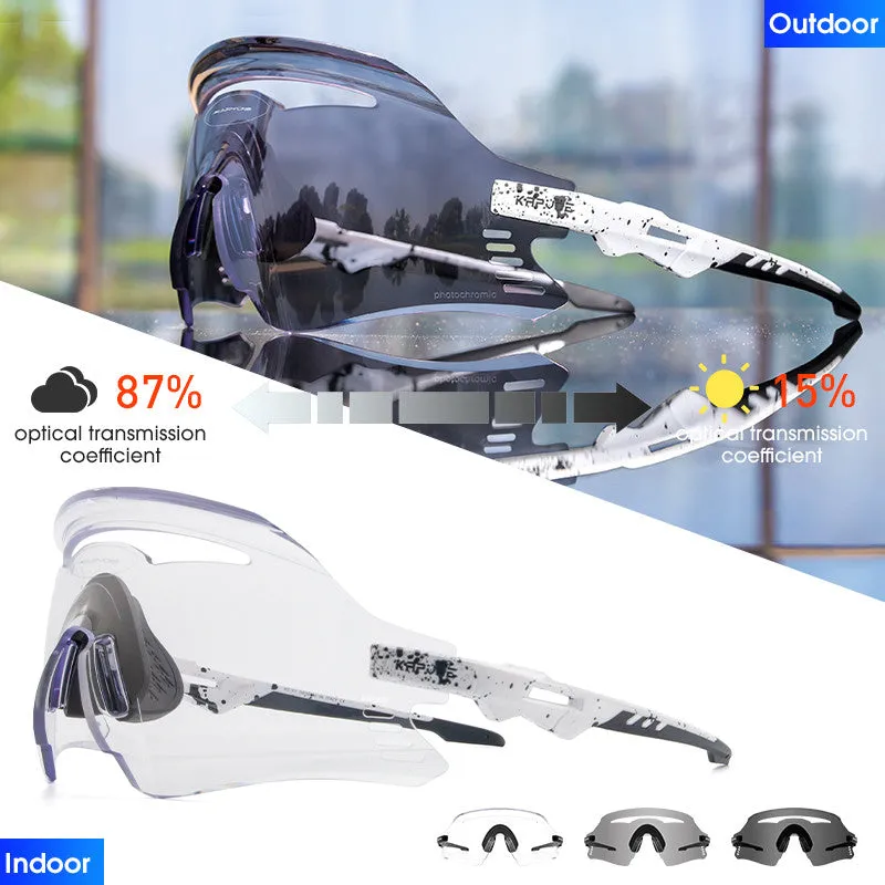 Kapvoe X1 Photochromic Sports Sunglasses