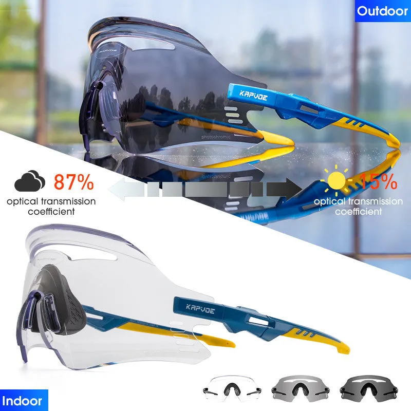 Kapvoe X1 Photochromic Sports Sunglasses